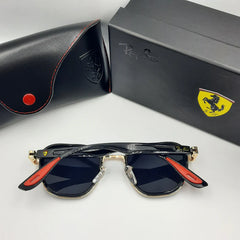 Ray-ban Ferrari doré